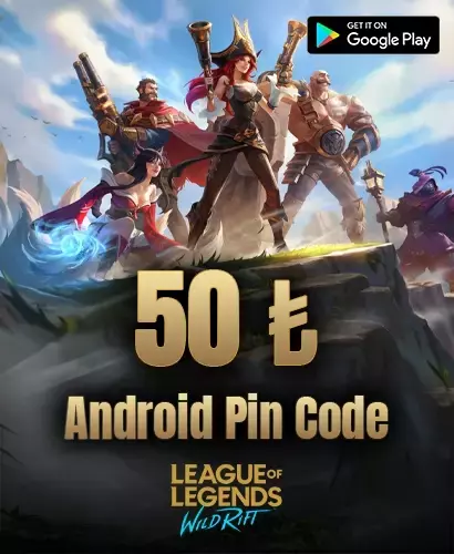Wild Rift 50 TL Android Pin code