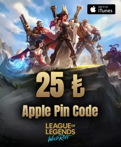 Wild Rift 25 TL Apple Pin code