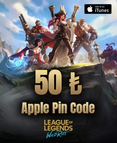 Wild Rift 50 TL Apple Pin code