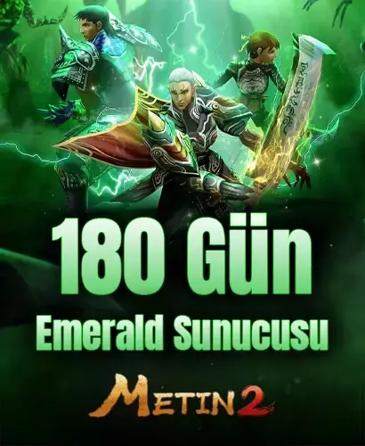  Metin2 Emerald Sunucusu 180 Gün