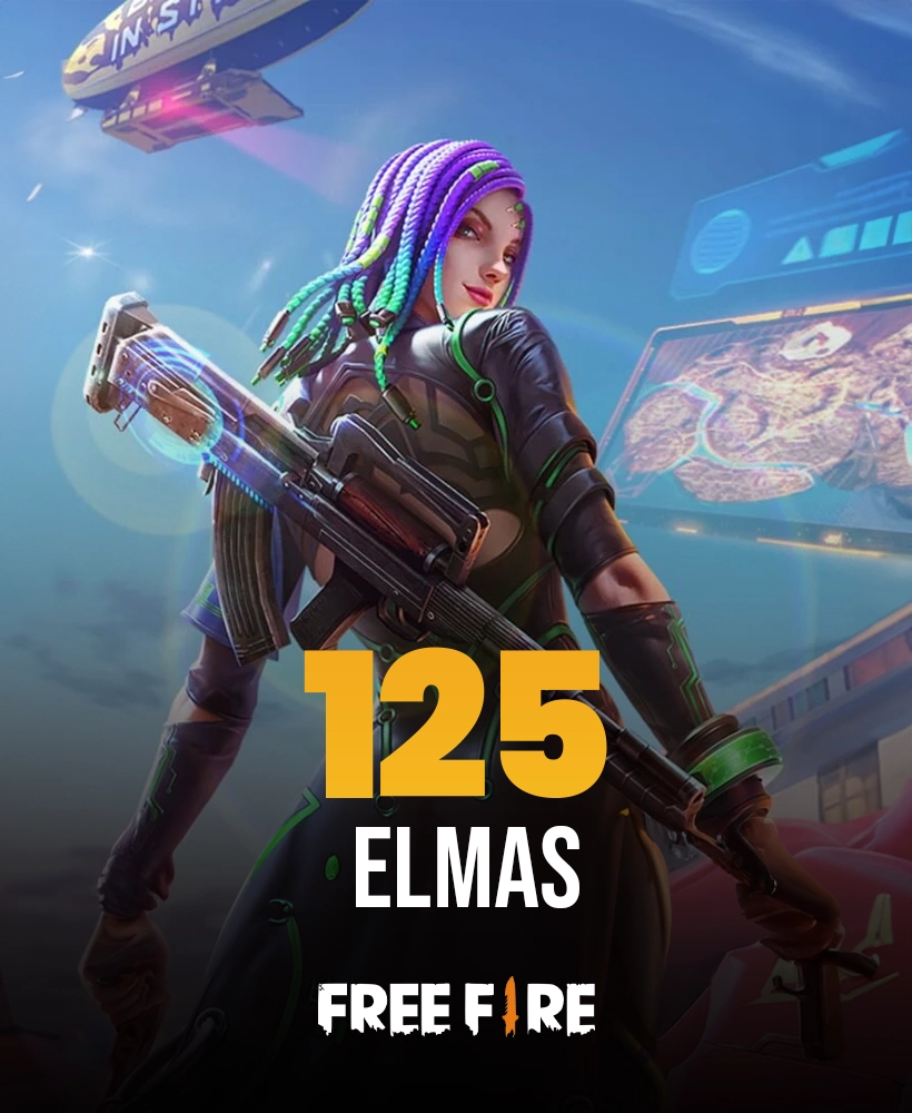 Free Fire 125 Elmas
