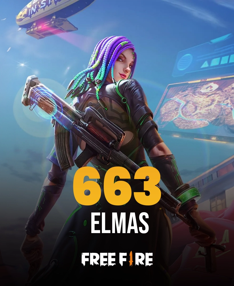  Free Fire 663 Elmas