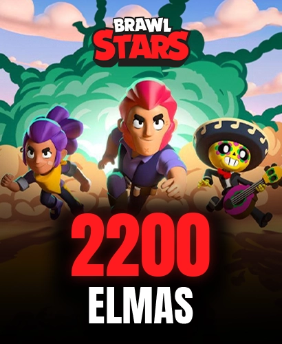Brawl Stars 2000 + 200 Elmas