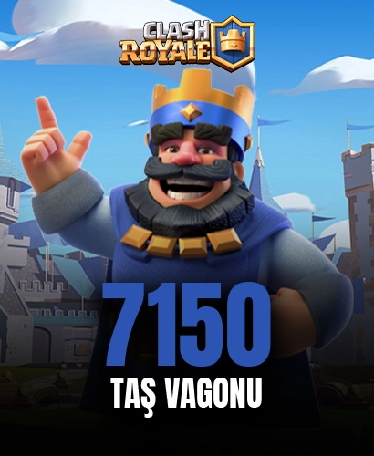 Clash Royale Taş Vagonu ( 6500 + 650 )