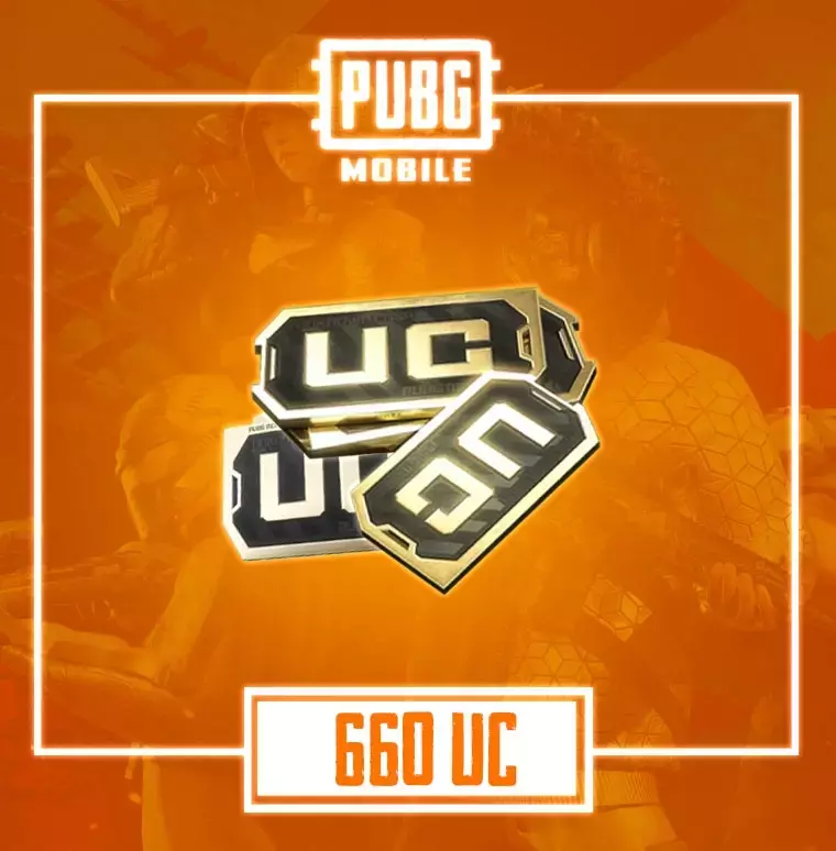 Pubg Mobile 660 UC