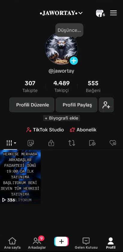 31 Level tiktok hesabım satılıktır 
